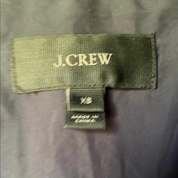 J. Crew Navy Puffer Vest with Quilted Design - Picture 2 of 3